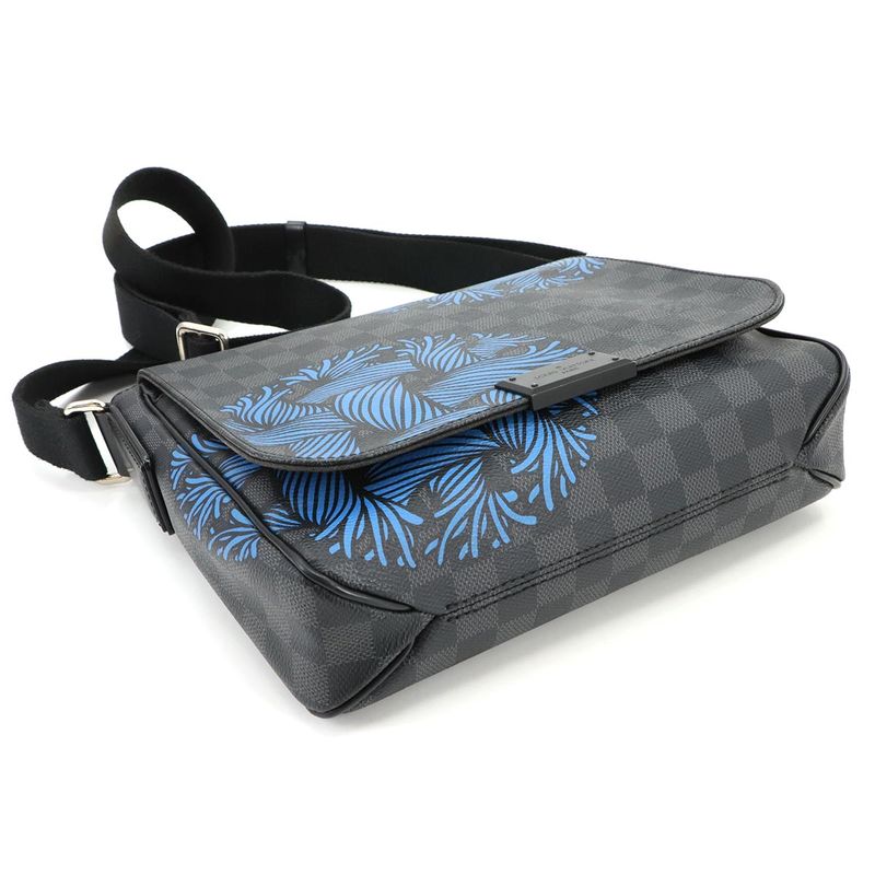 Louis Vuitton Damier Graphite Christopher Nemeth District PM Shoulder Bag