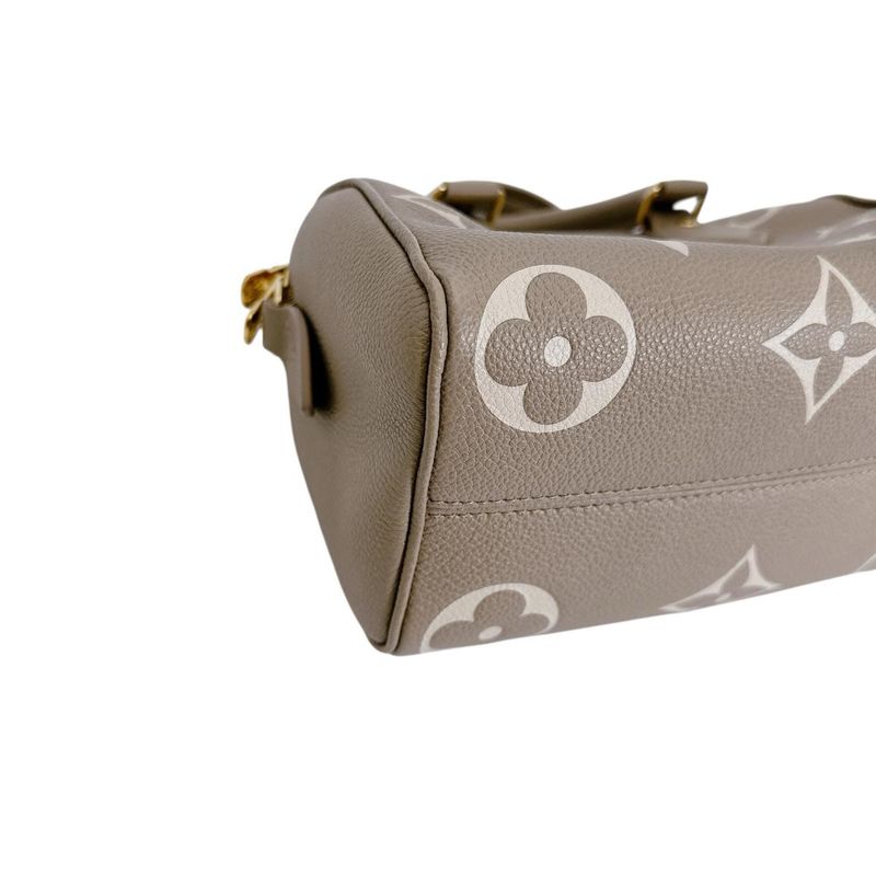 Louis Vuitton M46575 Monogram Empreinte Shoulder Bag Speedy ・bandrière 20