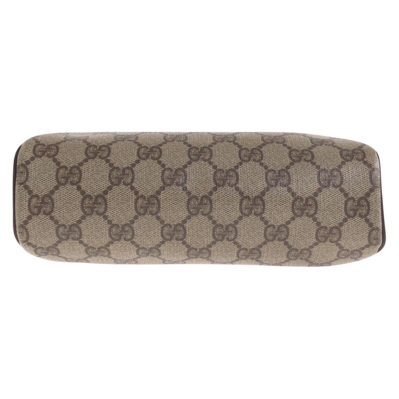 Gucci Vintage Sherry Line Beige Brown GG Supreme Canvas 001 904 2018 Shoulder