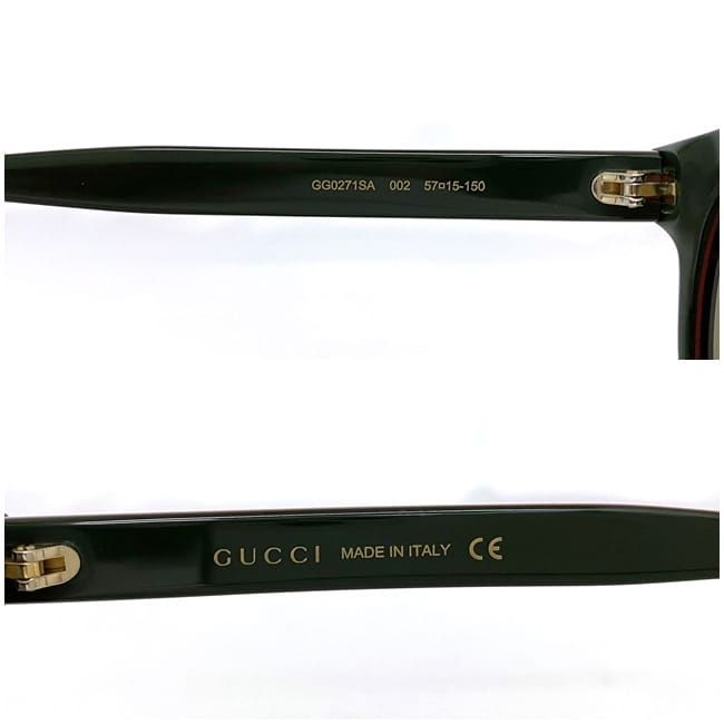 Gucci Sunglasses In Brown Tortoiseshell Style Sherry Gg0271sa