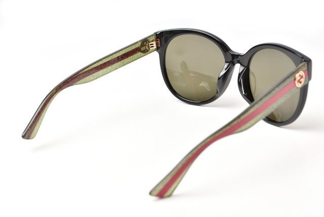 Gucci Sunglasses Eyewear Gucci Sherry Line Gg0035 SA 002 56□20 145 Green Red