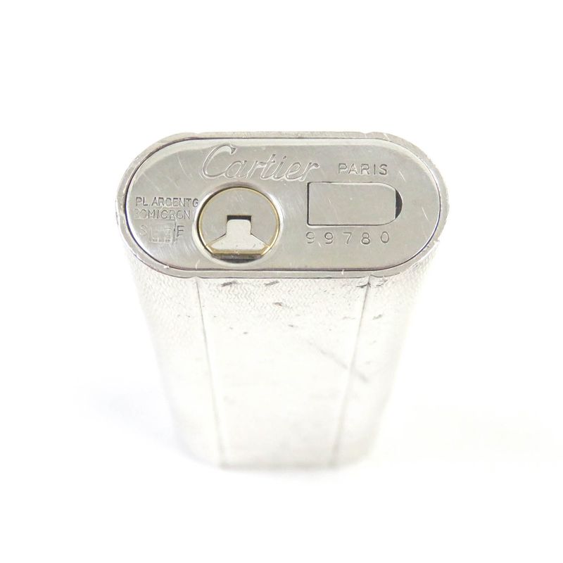 Cartier Wave All Over Pattern Oval Shape Roller Type Smoking Tool