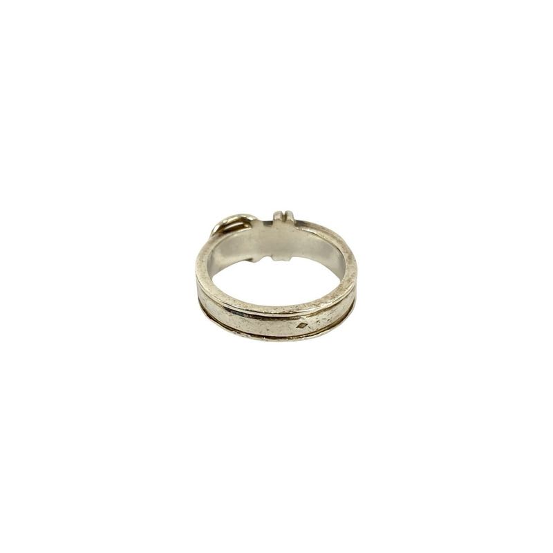 Hermes Suntulle Silver 925 Belt Ring No 8 62422