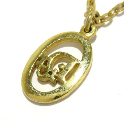 Dior/christian Dior Necklace - Gold CD Motif