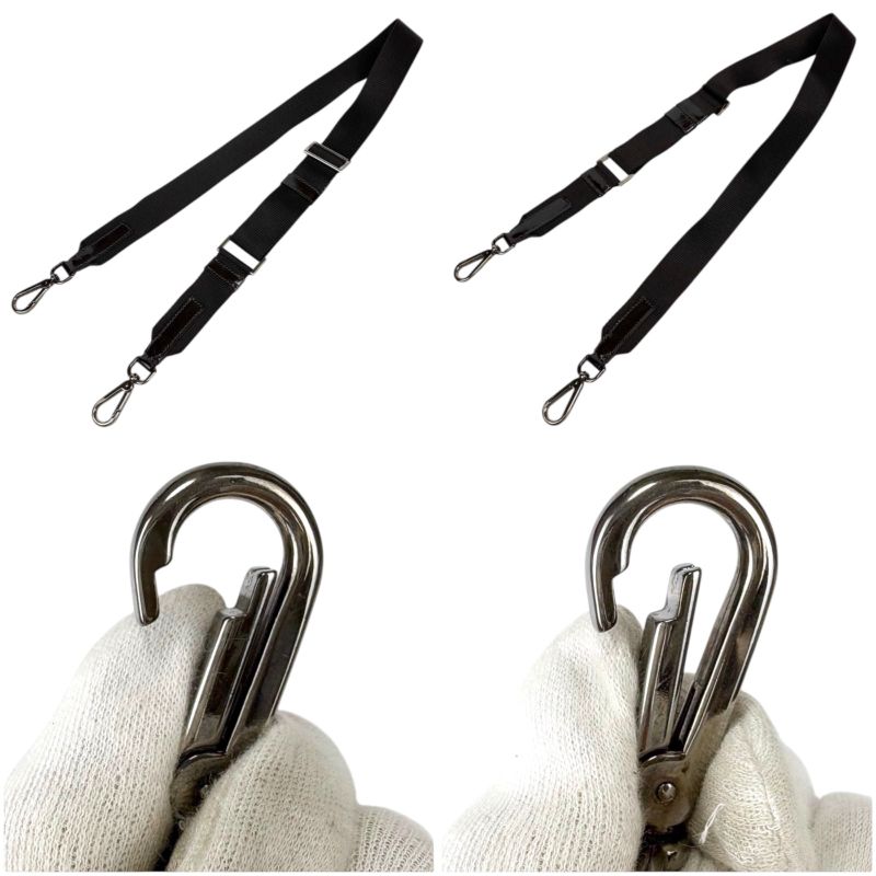 Prada 2WAY Mini Tote Shoulder Bag Triangle Logo Tessuto Nylon Khaki Green