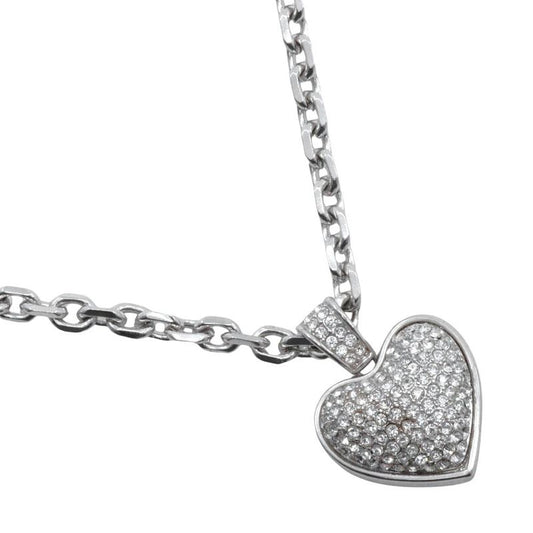 Dior Heart Metal And Rhinestone Ladies 32.6g Necklace