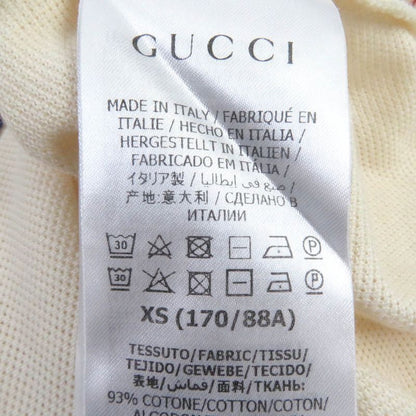 Gucci 625320 100% Cotton GG Logo Bee Star Embroidery Short Sleeve Polo Shirt