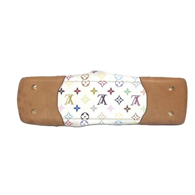 Louis Vuitton Shoulder Bag Judy GM M40253 Monogram Multicolor Canvas Bronze