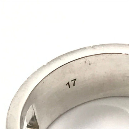 Gucci Brandet Ring Silver