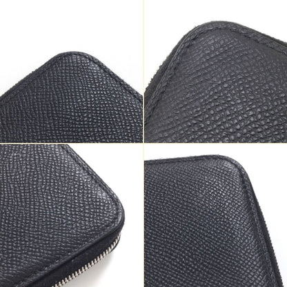 Hermes Long Wallet Azap Silk-in Long Epson Leather Black
