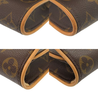 Louis Vuitton Pochette Twin PM Monogram M51854 Shoulder Bag LV 0088 Louis
