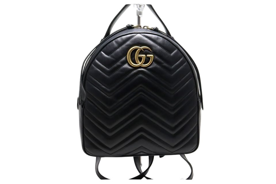 Gucci GG Marmont Leather Backpack