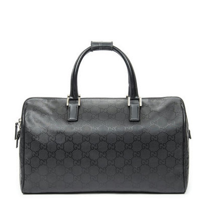 Gucci Travel Line Boston Black GG Nylon Canvas A