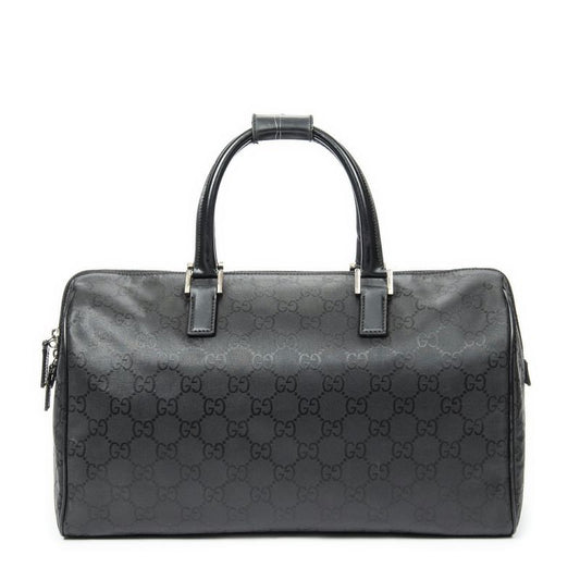 Gucci Travel Line Boston Black GG Nylon Canvas A