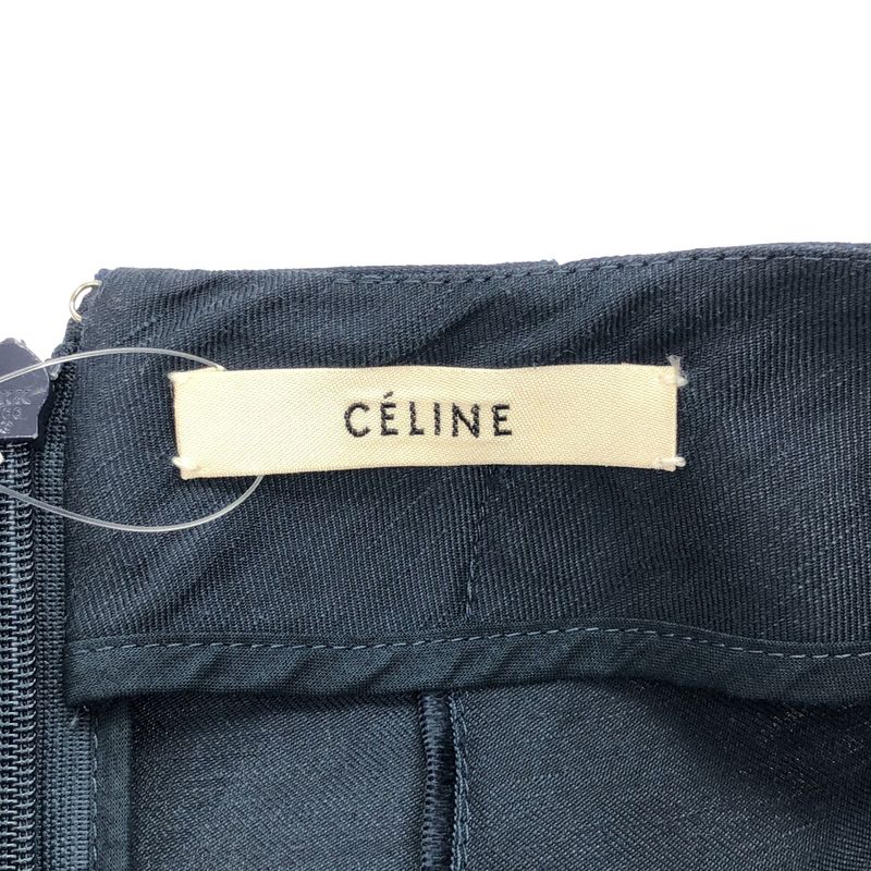 Celine by Phoebe Philo Celine Phoebe Philo Linen Rayon Long Skirt 2 2o83 7630