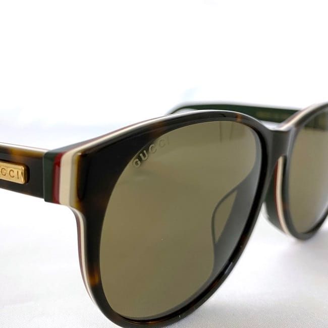 Gucci Sunglasses In Brown Tortoiseshell Style Sherry Gg0271sa