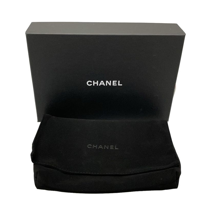 Chanel Wallet Matelasse Ap0250 Light Blue×white×multi