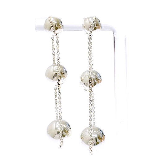 Tiffany & Co Tiffany & Co Silver Hardware Ball Triple Drop Earrings 12.4g 925