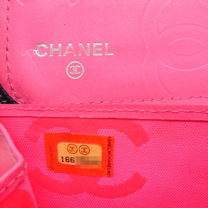 Chanel Long Black Wallet