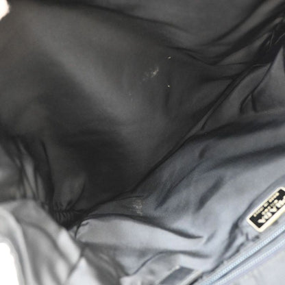 Prada Hand Bag Tote Bag Logo Nylon Black 67ka853