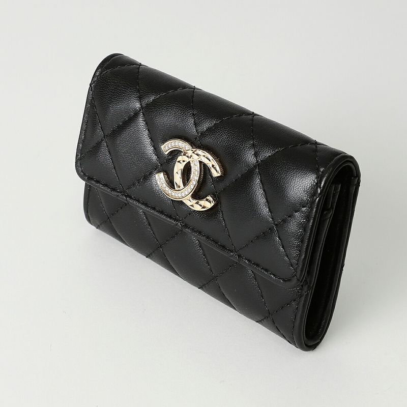Chanel Card Case CARD CASE Black
