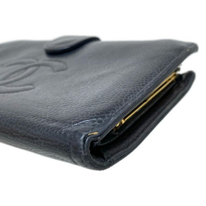 Chanel Bifold Wallet - Black Gold Hardware