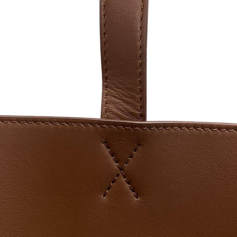 Loewe Tote Bag Puzzle Fold Tote XL Brown Fold