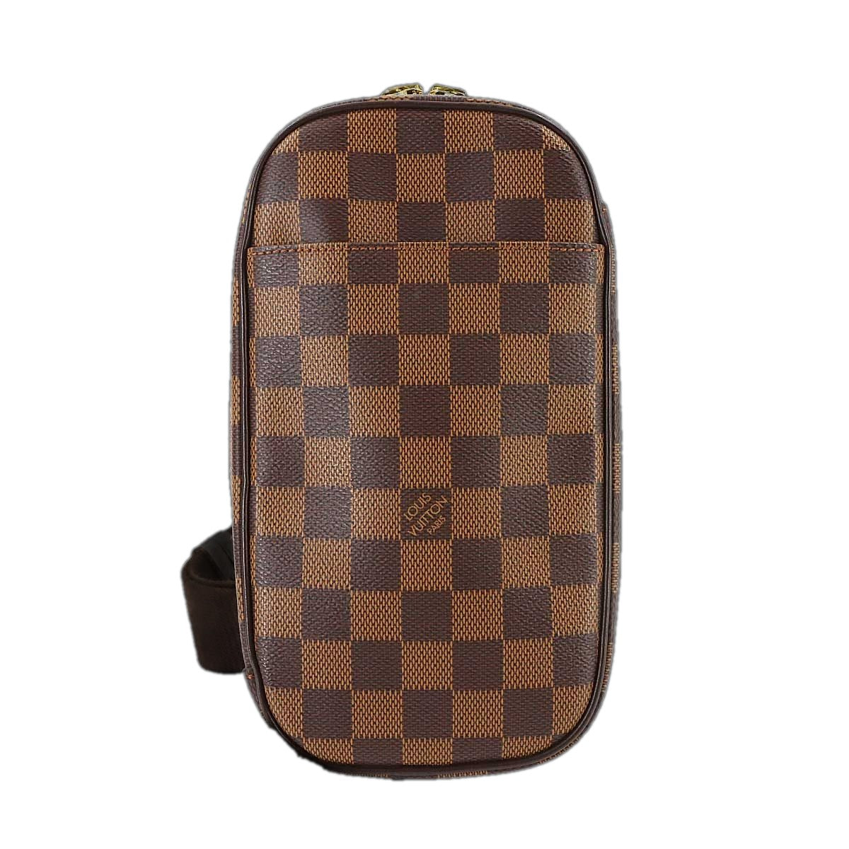 Louis Vuitton Damier Pochette Gange Personal Belt Bag Ebene
