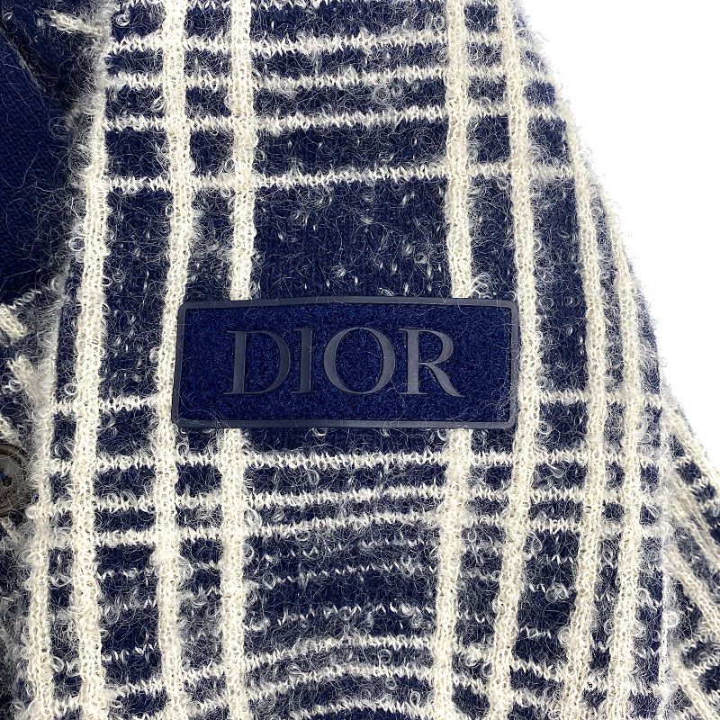 Dior Blouson White And Navy 013m213at080 Men's