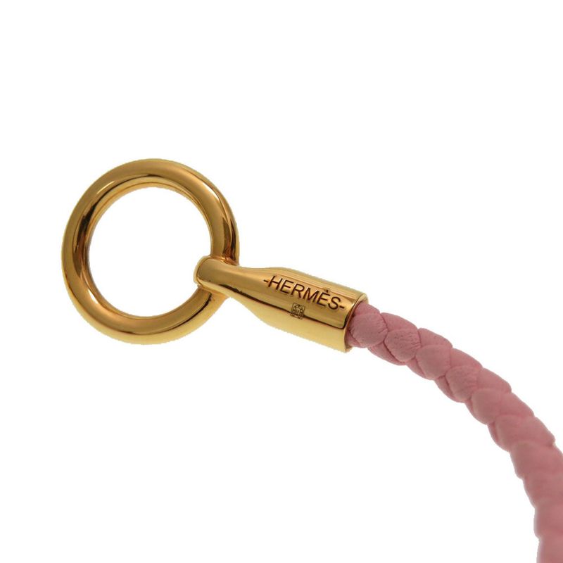 Hermes Glenan Rose Sakura Rose Gold Bracelet Accessories 0134 Hermes