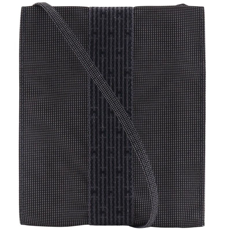 Hermes Mini Pochette Airline Nylon Canvas Gray Unisex Shoulder Bag