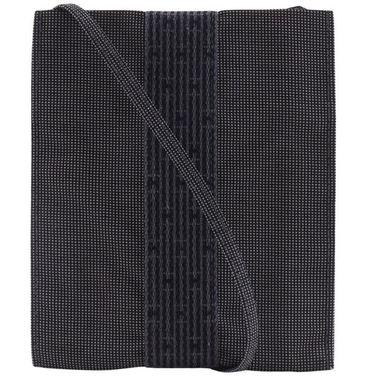 Hermes Mini Pochette Airline Nylon Canvas Gray Unisex Shoulder Bag