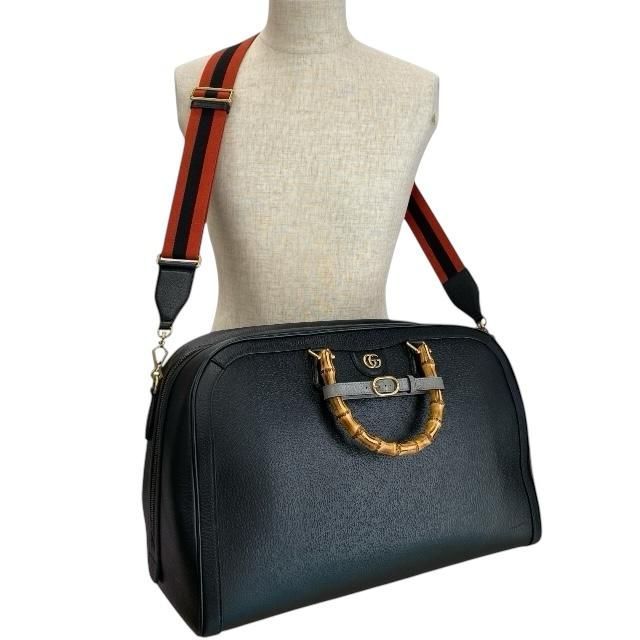 Gucci 705372 Bamboo Boston Bag Tote Bag Shoulder Bag Handbag Shoulder Bag