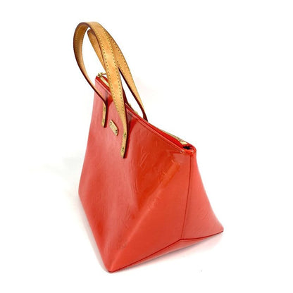 Louis Vuitton Tote Bag Bellevue PM M93670 Monogram Vernis Orange Sunset Orange