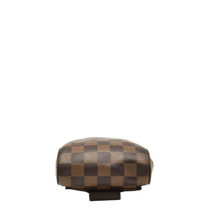 Louis Vuitton Damier Geronimos Shoulder Bag Body Bag N51994 Brown PVC Leather