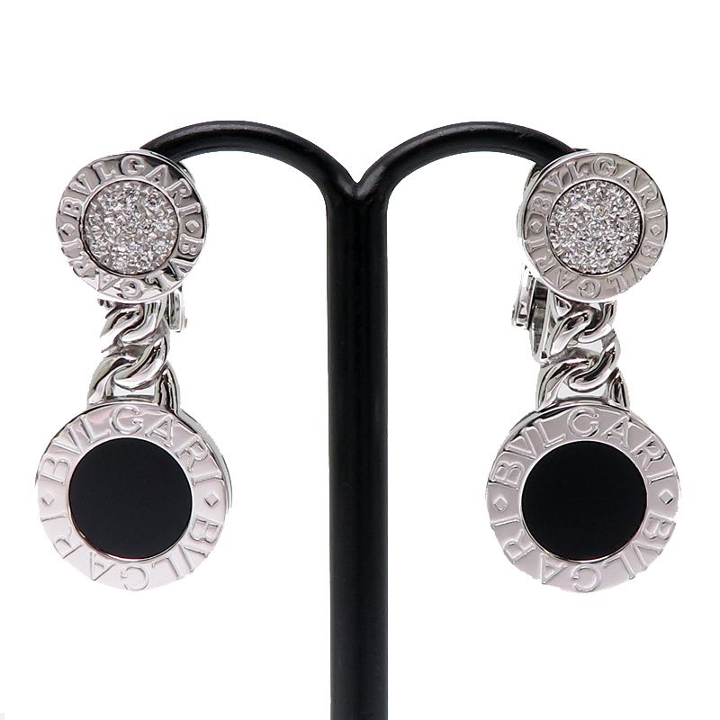 Bvlgari Monochrome Diamond Earrings