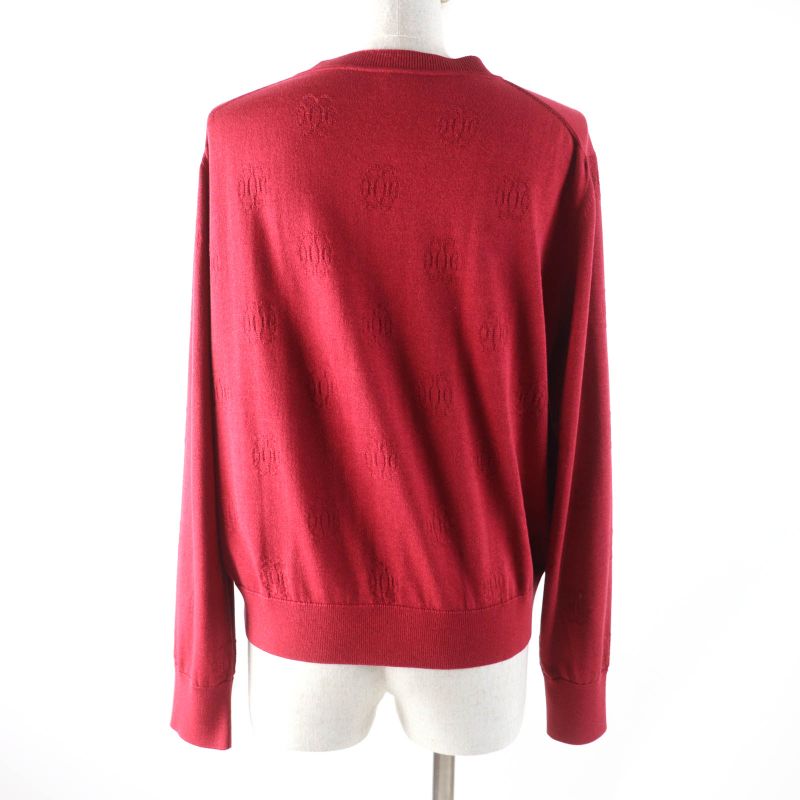 Hermes 21SS Silk Blend With Serie Buttons H Lift V-neck Long Sleeves Cardigan