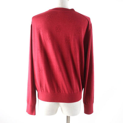 Hermes 21SS Silk Blend With Serie Buttons H Lift V-neck Long Sleeves Cardigan