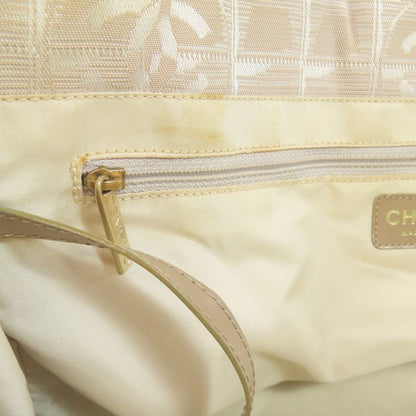 Chanel New Travel Line MM Tote Bag Nylon Jacquard Women