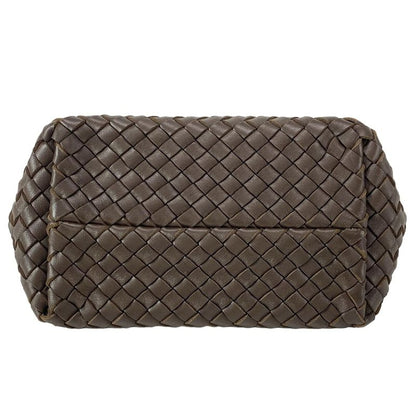 Bottega Veneta Tote Bag Mini Cabas Dark Brown Leather