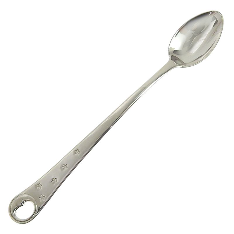Tiffany & Co Man In The Moon Feeding Spoon 925 Silver _ Tableware