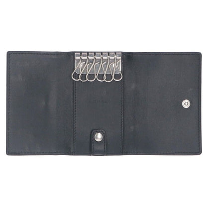 Celine Croc Shape Embossed Scuff Zipper Key Case Men's