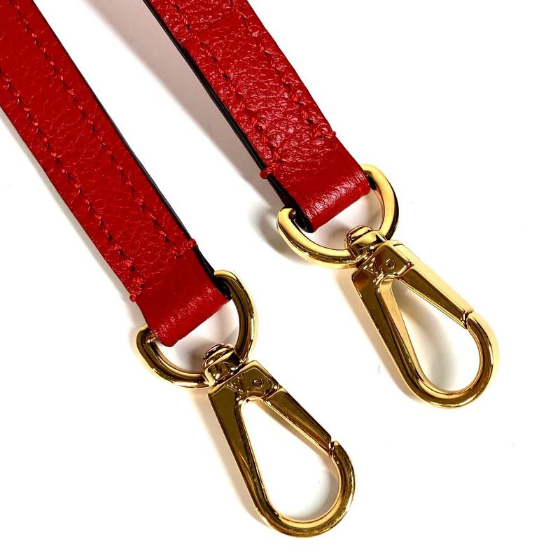 Louis Vuitton Shoulder Strap Shoulder Strap Only Leather Red