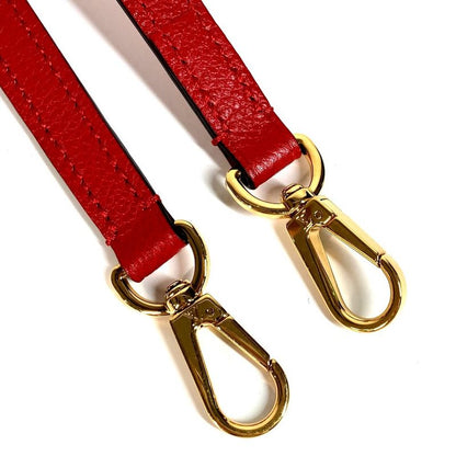 Louis Vuitton Shoulder Strap Shoulder Strap Only Leather Red