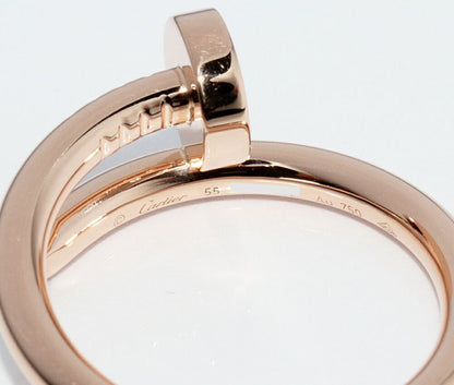 Cartier Ring 18K Pink Gold Juste Un Clou Ring B40925
