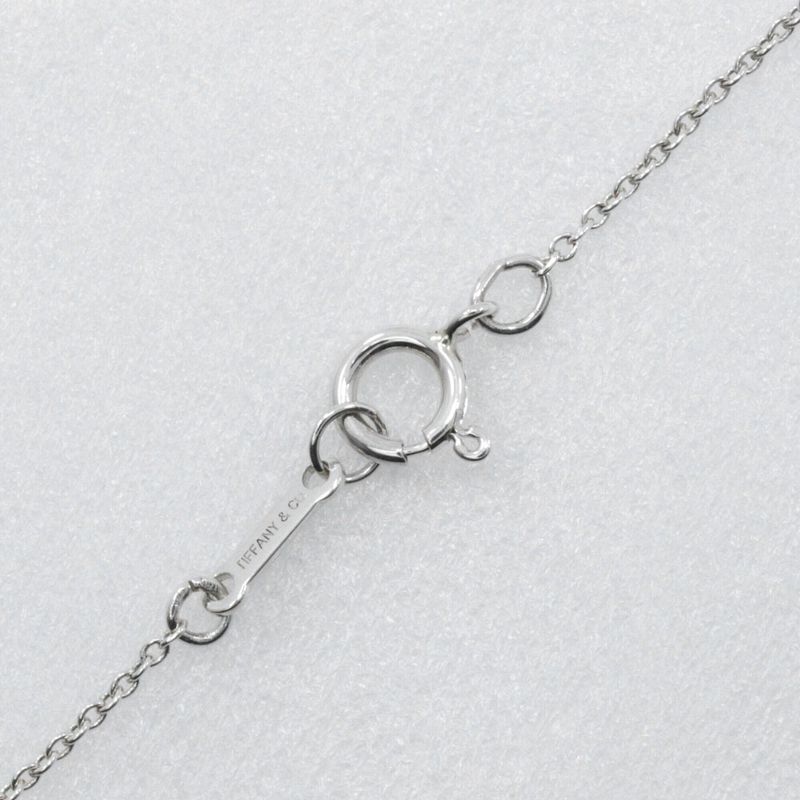Tiffany & Co Teardrop Elsa Peretti 925 Silver Ladies 1.8g Necklace