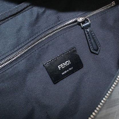 Fendi Belt Bag Diagonal 7va434 A9XS Body Bag PVC Leather Men