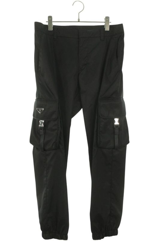 Prada Sph130 Re-nylon Nylon Cargo Long Pants Men 50