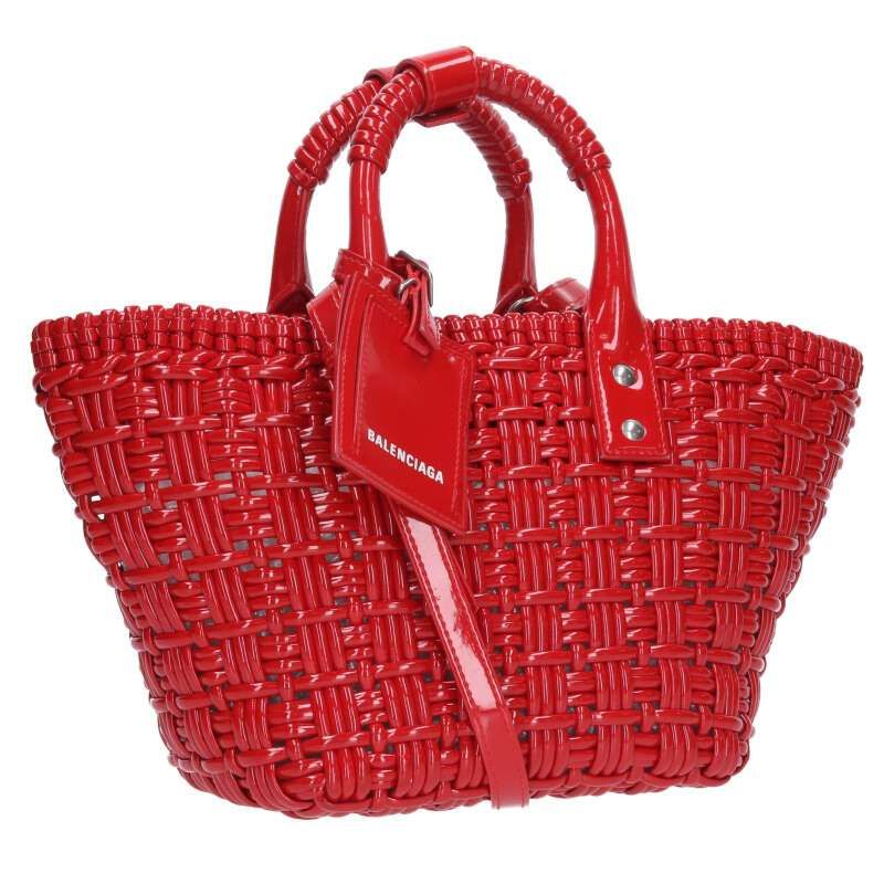 Balenciaga 671342 Bistro 2-way Enamel Handbag For Women