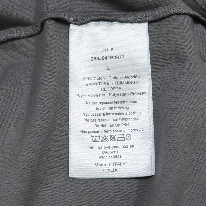 Unused 22AW DIOR X Travis Scott Travis Scott Cactus JACK Cactus JACK T-shirt